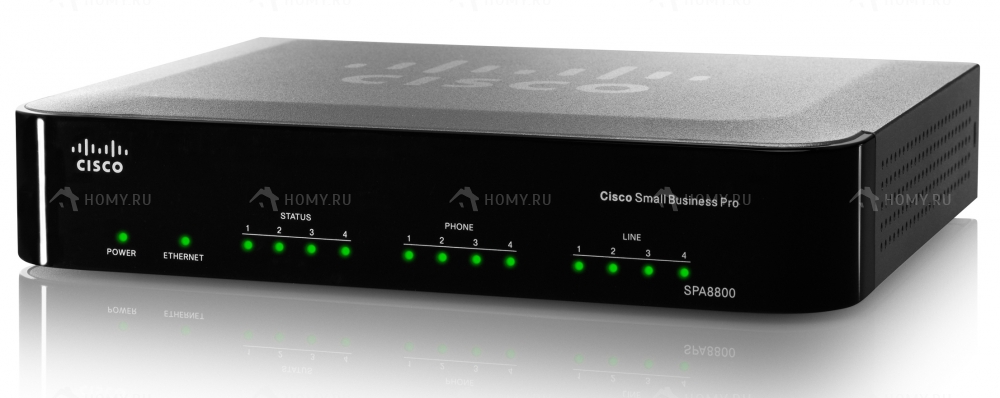 VoIP шлюз Linksys SPA8800 (SIP), 4FXS, 4FXO, 1x100 Eth